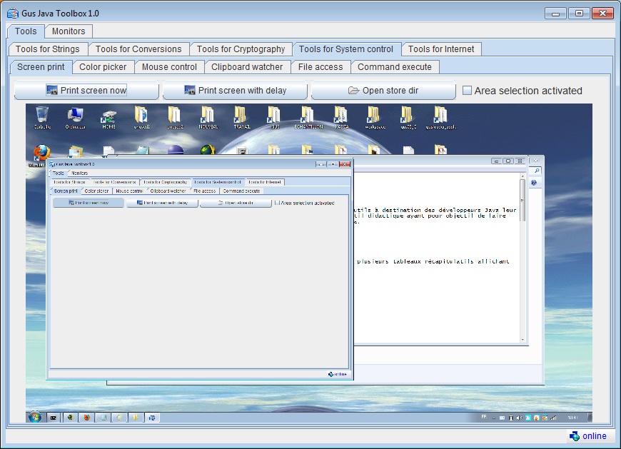 Présentation du logiciel Gus Java Toolbox GusJavaToolbox